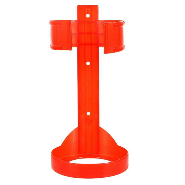 Soporte para extintor de incendios, montaje en pared, soporte para extintor de incendios