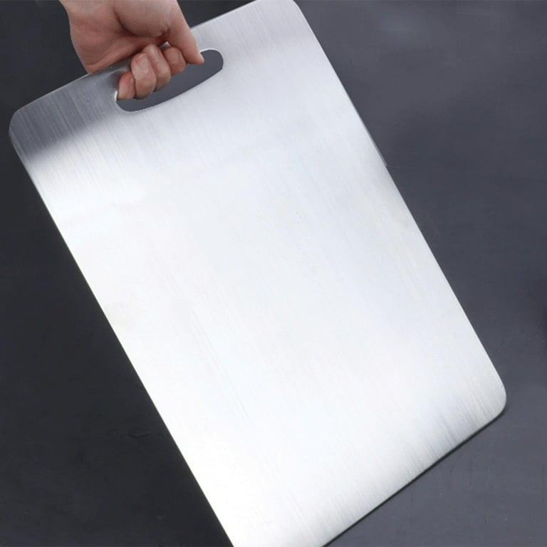 Kitchen Stainless Steel Cutting Board Vegetable Meat Cutting Board Chopping  Block Kitchen Accessories Fruit Tool