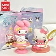 thumbnail image 4 of MINISO Sanrio Blind Box Walk Snack Planet Series Model HelloKitty Kuromi Pachacco Pompompurin Room Decorated with Children‘s Toy, 4 of 6