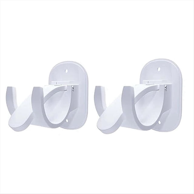 4 Piezas Soportes para Barra de Cortina Sin PerforacióN Soportes para Barra de Cortina para Barra de Cortina Autoadhesivos Sin Clavos Ajustables,A