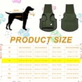 thumbnail image 2 of Uxcell Dog Anxiety Calming Hoodie, Breathable Dog Anxiety Jacket Vest Coat Adjustable Pet Hoodie with Hood, Keep Pet Calm, M, (Army Green), Intended for Thunder/Fireworks/Separation, 2 of 7