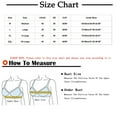 thumbnail image 6 of JGTDBPO Front Closure Bras For Women No Underwire Plus Size Full Coverage Bras Front Snap Bras Post Surgery Front Closure Brassiere Sports Bra Wireless Minimizer Bra Everyday Bra, 6 of 6