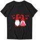thumbnail image 1 of Blusas de Manga Corta para las Mujeres Divertida Impresión Cuello Redondo Camiseta Vintage, Blusas de Primavera para las Mujeres, 1 of 8