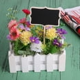 thumbnail image 4 of 20Pcs Wooden Mini Blackboard Children‘S Blackboard Vertical Message Board Price Tag, 4 of 6