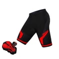 thumbnail image 2 of Biking Shorts for Men Cycling Quick Drying Breathable Bike Short with Pockets Half-Pants Outdoor Sports Clothes Red, Size XXXL, 2 of 6