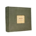 thumbnail image 1 of Álbum de fotos de pelusa de 6 pulgadas, 200 bolsillos, soporte para álbum de recortes, memoria familiar, tipo intercalado, libro de nacimiento Almacenamiento y organización del hogar Verde Cateissary HA073808-02, 1 of 6