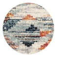 thumbnail image 3 of Unique Loom Tucson Collection Area Rug - Sabino (5' Round Multi/Beige), 3 of 10