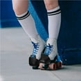 thumbnail image 3 of Naiovety 1 par de protectores de puntera de cuero PU con 4 agujeros protectores de dedos de patines artículos deportivos regalo perfecto para Type9 NO9, 3 of 6