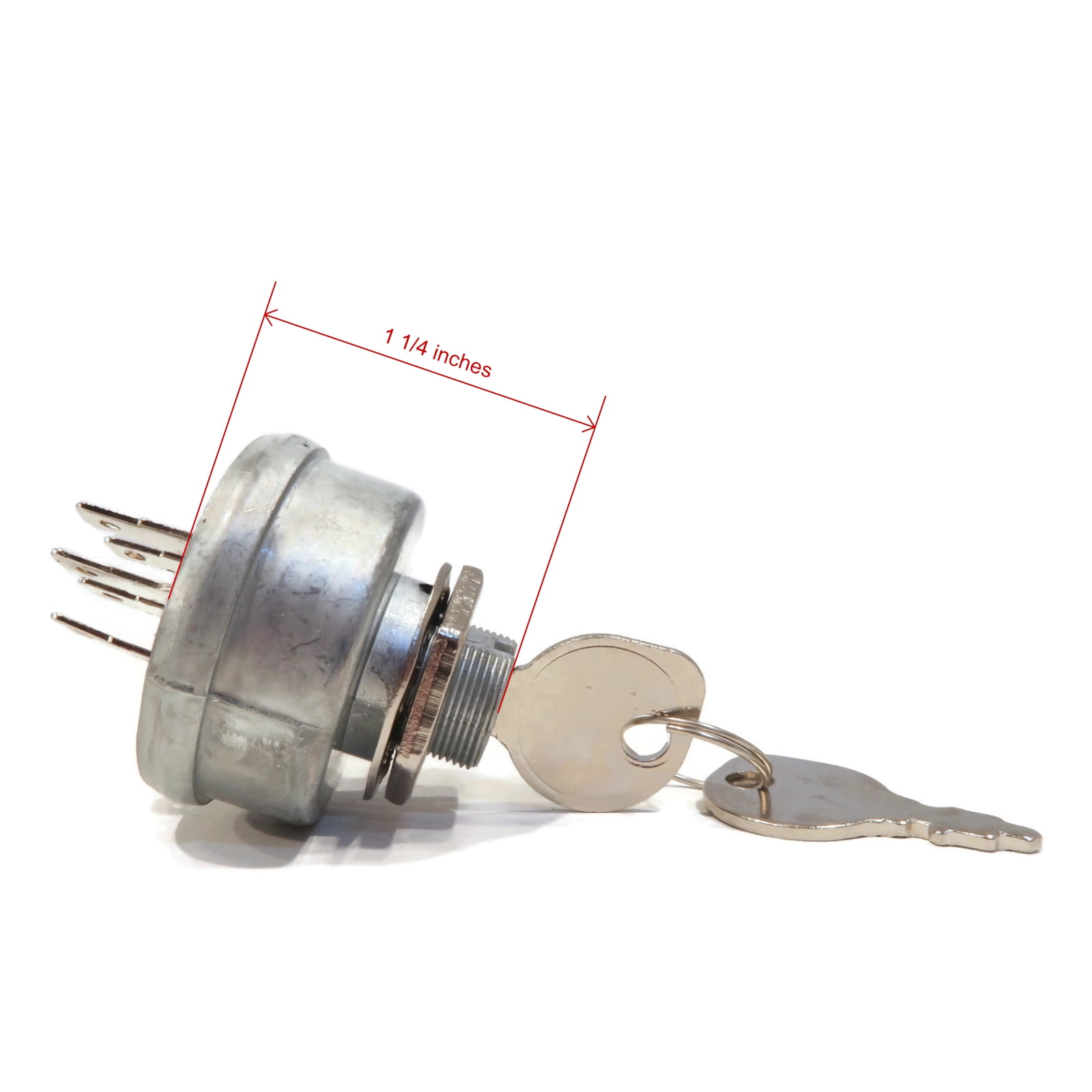 The ROP Shop | Ignition Switch With Keys For Ransomes 128010, Hustler ...