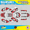Red, variant on Kalair GFX Graphics Kit for Suzuki DRZ110 (2002-2009) Incision Series