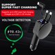 thumbnail image 1 of Cargador Rápido De Coche Adaptador De Cargador De Coche 3 En 1 De 60 W Puerto Dual Dos Cables Retráctiles Para Teléfono Móvil Ndcxsfigh Accesorios para autos y motos, 1 of 4