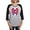 Heather/Black, variant on CafePress - Pepsi Varsity Badge 6 - Womens Baseball Tee