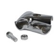 thumbnail image 3 of 1 Piece Aluminum Alloy Connecting Joint Fixing Parts, 25mm Inner Diameter Silver For Round Pipe Frame, Scaffolding, Display Rack, Drying Rack, 3 of 5