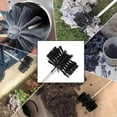 thumbnail image 3 of G Need Chimney Brush Rod Set, Chimney Brush Contains 9 Flexible Rods and 1 Wood Stove Brush Head, Dry Pipe Cleaning Brush Compatible with Cleaning Pipes, Chimneys, 3 of 5
