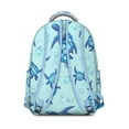 thumbnail image 3 of Cute Tropical Turtle Backpack Waterproof Scratch-Resistant School Bag with Marine Life and Coral Reef Pattern, Breathable Padding, Adjustable Straps for Student and Students, 3 of 5
