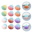 thumbnail image 3 of Miangastore DIY Jewelry Making Resin Shell Shape Pendants 30Pcs 1.4x1.4x1.5In, 3 of 9