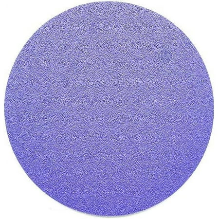 

Benchmark Abrasives 6 Premium Ceramic No Holes Film Backed Hook and Loop Discs for Sanding of Metals Non-Ferrous Metals Wood Plastic Fiberglass (Pack of 50) - 120 Grit