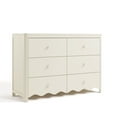 thumbnail image 5 of Art of Nursery by Storkcraft Casablanca 6 Drawer Dresser - Frosted oat, 5 of 14