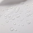 thumbnail image 3 of Cortina de baño de poliéster impermeable grueso no transparente blanco | Anillos divididos sin diseño de gancho | Juego de revestimientos extraíbles | Ventana de ventilación transparente | Lavable a, 3 of 6