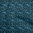 thumbnail image 1 of oneOone Cotton Poplin Blue Fabric Abstract Craft Projects Decor Fabric Printed By The Yard 56 Inch Wide, 1 of 4