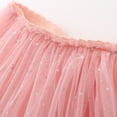 thumbnail image 6 of Letdown Toddler Girls Layered Tutu Skirt Sparkling Sequin Tulle Dance Skirts Elastic Waist Ballet Skirts (#02-Pink,8-9 Years), 6 of 8