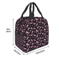 thumbnail image 3 of Easygdp Breast Cancer Awareness (2) Bolsa Térmica Premium - Tela Oxford Impermeable, Gran Capacidad, Bolsillo Frontal, Unisex para Trabajo, Escuela, Actividades al Aire Libre y Picnics, 3 of 8