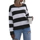 thumbnail image 1 of Pullover, Free Matching Polyester Cotton Women Knitwear Crew Neck  For Office ANGGREK Negro L, 1 of 6