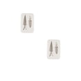 thumbnail image 1 of Oleegame 2PC Cookie Mold Carrots Sugar Flipping Silicone Easter Rabbit Hand Stick Rose Carrot Shaped Cake Decoration Gray, 1 of 3