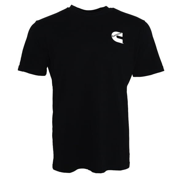 Cummins CMN4761 Cummins Logo Mens Size Large Black Cotton T-Shirt