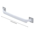thumbnail image 3 of 1Pc Wall Mounted Towel Bar Towel Holder Wall Mounted Towel Bar Plastic Single Towel Holder Non Drilled Blue Bathroom Products, 3 of 4