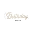 thumbnail image 2 of HOMEMAXS 4 Sets  Wall Decor Happy Birthday Cutout Sign Hanging Happy Birthday Wood Sign, 2 of 8