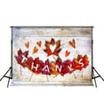 thumbnail image 2 of BSDHOME Polyester Wooden Floor Backdrop for Photography Portable Maple Thanks Photographic Studio Props Background for Thanksgiving Day Photos 7x5ft, 2 of 4