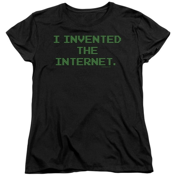 - Invented The Internet - Women's Short Sleeve Shirt - XX-Large