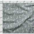 thumbnail image 2 of Soimoi Llama Alpaca Printed, Poly Canvas Fabric, Decor Sewing Fabric by The Yard 56 Inch Wide,Decorative Fabric for Curtains Tote Bags, White & Gray, 2 of 5
