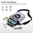 thumbnail image 7 of HELLHERO Travel Crossbody Purse for Adults Outdoor Travel Daily Use Christmas Cat Messenger Bag Adjustable Shoulder Strap, 7 of 7