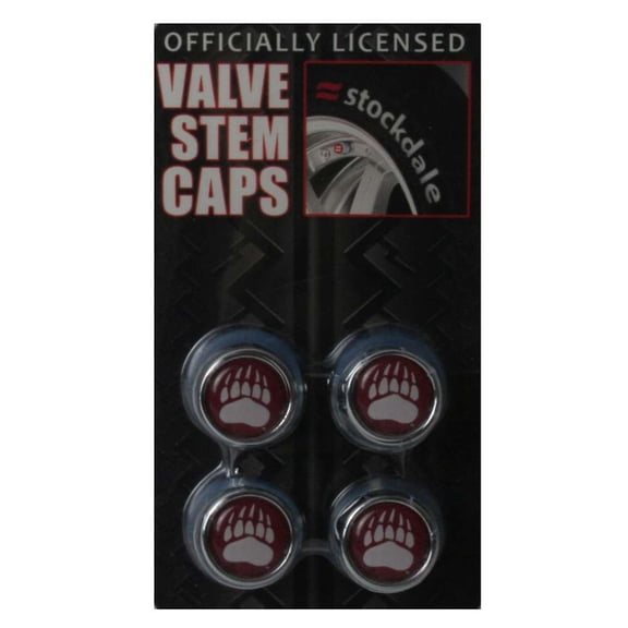 Montana Grizzlies Valve Stem Caps
