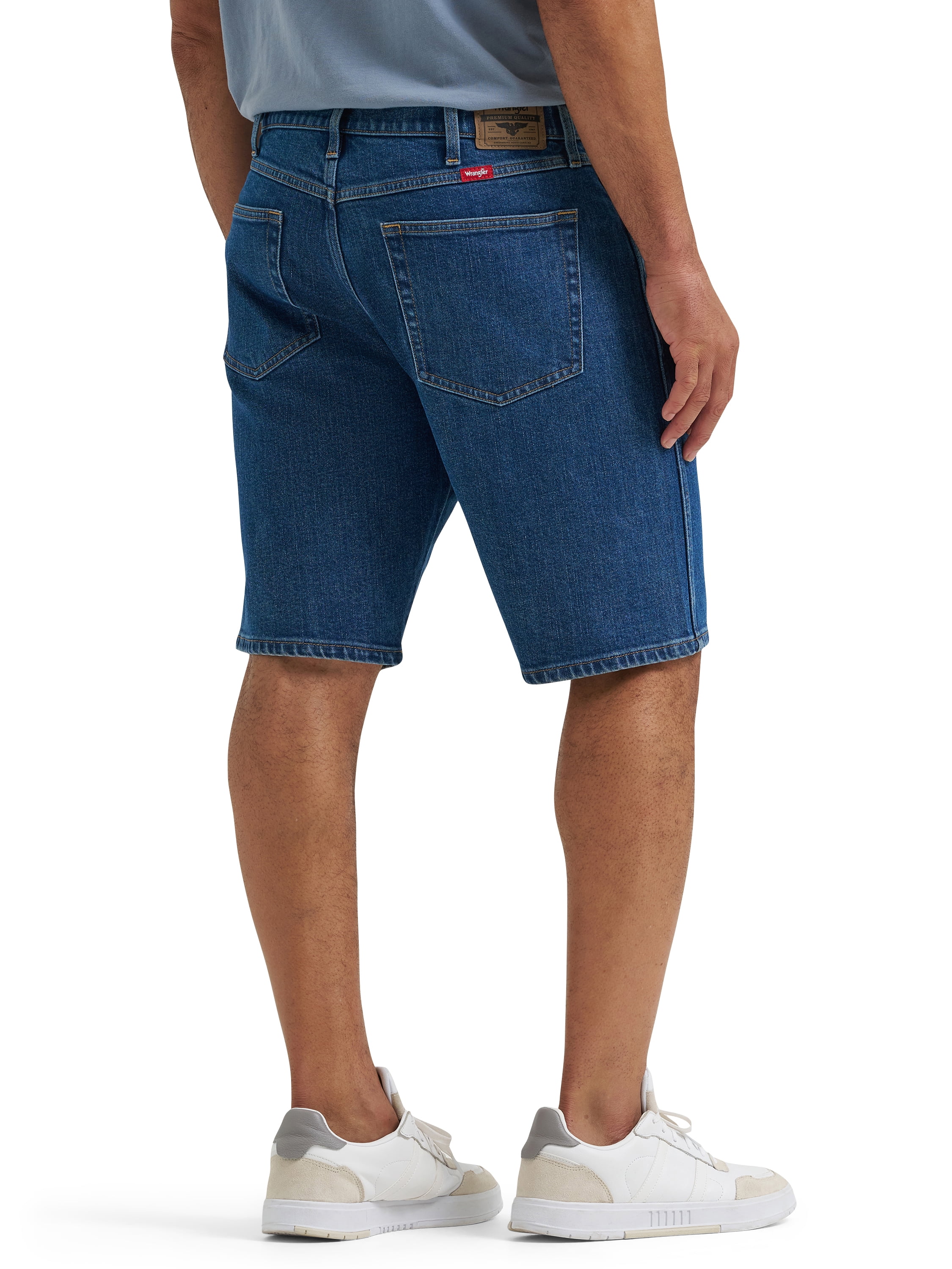 Wrangler® Men's and Big Men's Relaxed Fit Five Pocket Denim Short (30-50)