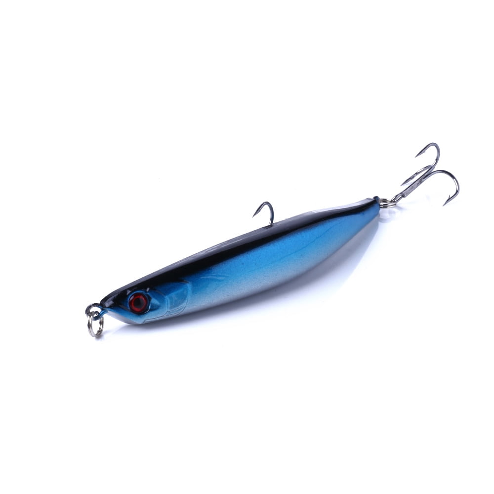 HENGJIA Minnow Bass Fishing Lures, Jerkbait Lure Set Hard Baits Crankbait for Catfish Walleye Trout Fishing Bait 10Pcs/kit
