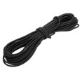 thumbnail image 1 of Cuerda elástica Uxcell 1/4" x 49', cordón elástico de poliéster para kayak, cuerda de estiramiento para asegurar el kayak, negra, 1 of 5
