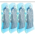 thumbnail image 1 of TEMOGU-Hanging Vacuum Storage Sealer Space Saver Bags for Clothes, Suits, Coats or Jackets, Closet Organizer, 4 Pack Jumbo Blue, 1 of 4