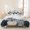 Crisp White, variant on 3 Pieces Queen Quilt Set,Thanksgiving Pumpkin Fallen Leaves Soft Bedding Sets with 1 Quilt & 2 Pillow Shams,Farm Wood Board Summer Bedspread Lightweight Coverlet Comforter for All Season