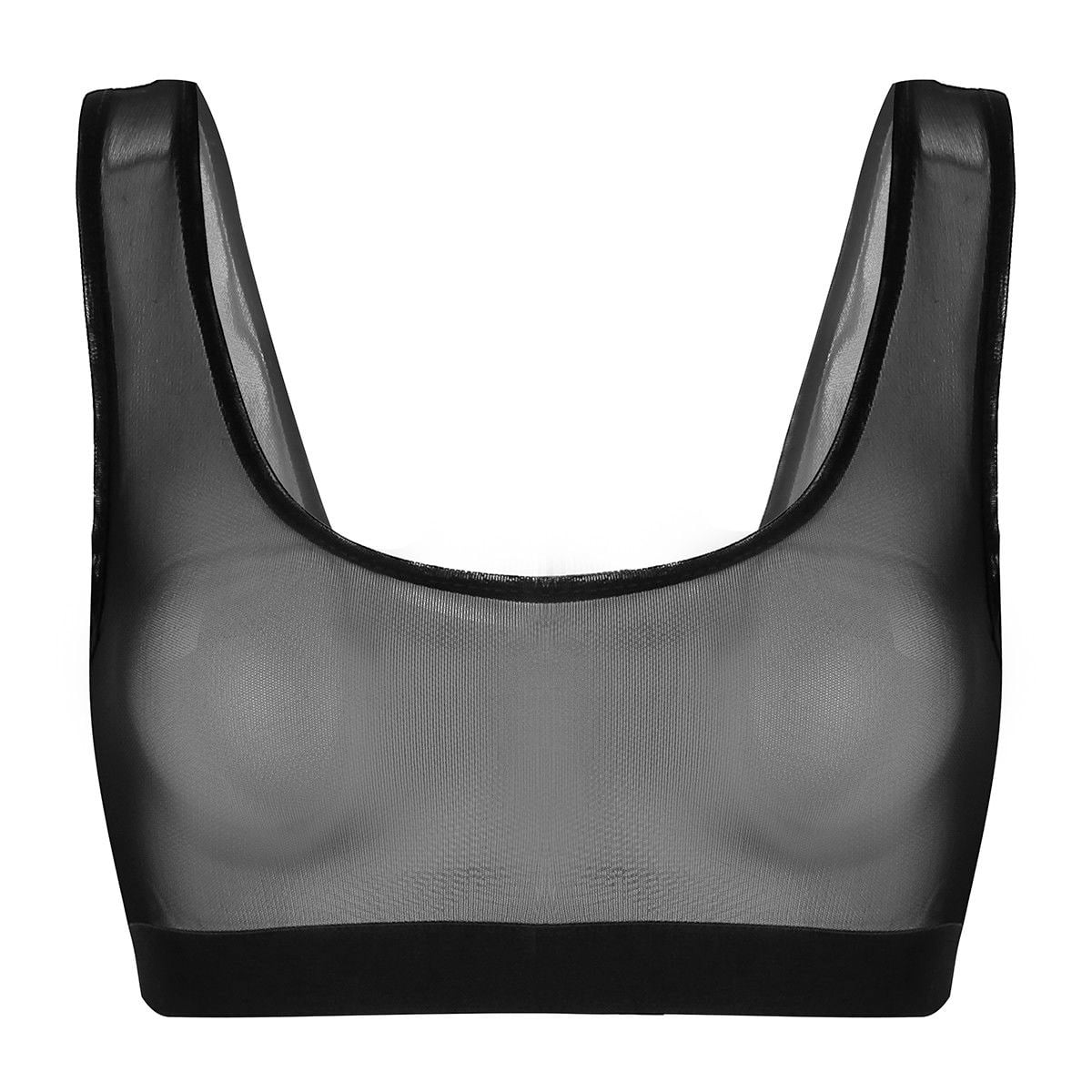 mesh top with bralette