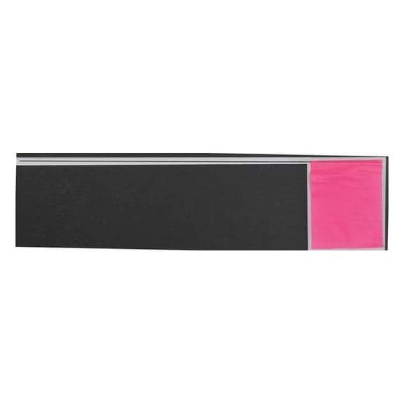 Presco Marking Flag,Pink Glo,Blank,PVC,PK100 2330PG-200