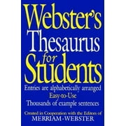 Webster's Thesaurus for Students [Paperback - Used]