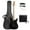 Black, variant on 6-String Electric Guitar Kit with 20-Watt Amplifier, Beginner ST Stylish Guitar with Black Pickguard, Maple Fingerboard, Right Handed Orientation (Red)