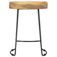 thumbnail image 2 of vidaXL Gavin Bar Stools 2 pcs Solid Mango Wood, 2 of 5