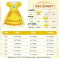 thumbnail image 2 of Guvpev G'irl's Princess Dress Tulle Skirt & Ruffle Sleeve Halloween Cosplay Costume Party Fancy Dress up 3-12 Years, 2 of 16
