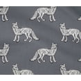 thumbnail image 4 of oneOone Cotton Flex Fabric Fox Block Decor Fabric Printed BTY 40 Inch Wide, 4 of 4