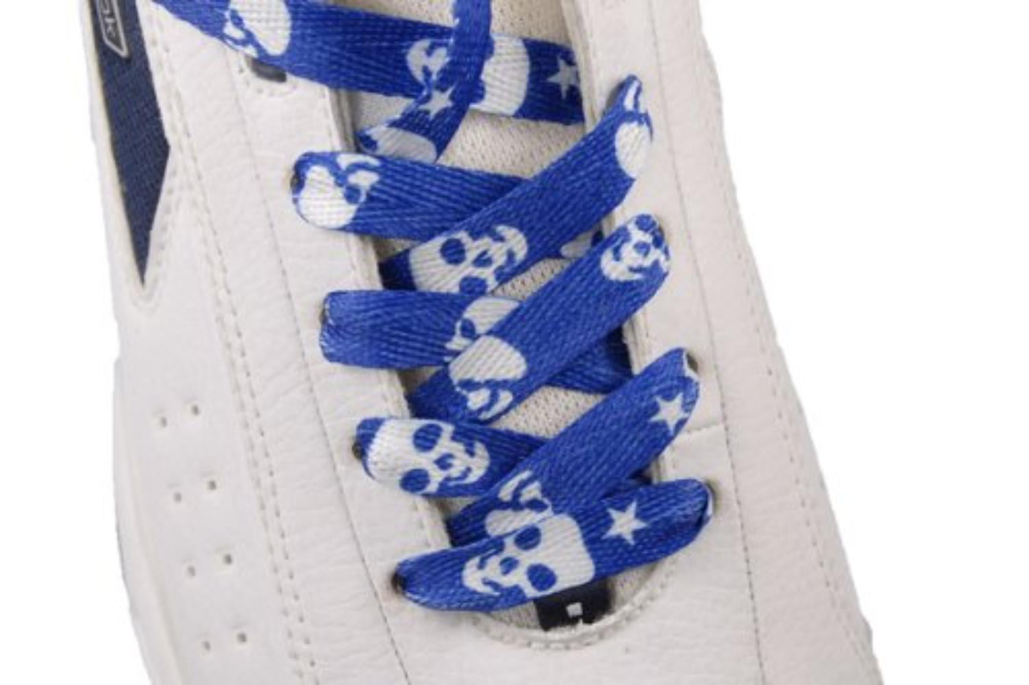 Fashion Flat Shoelaces "Skull" Sneakers Shoelace One Pair 
