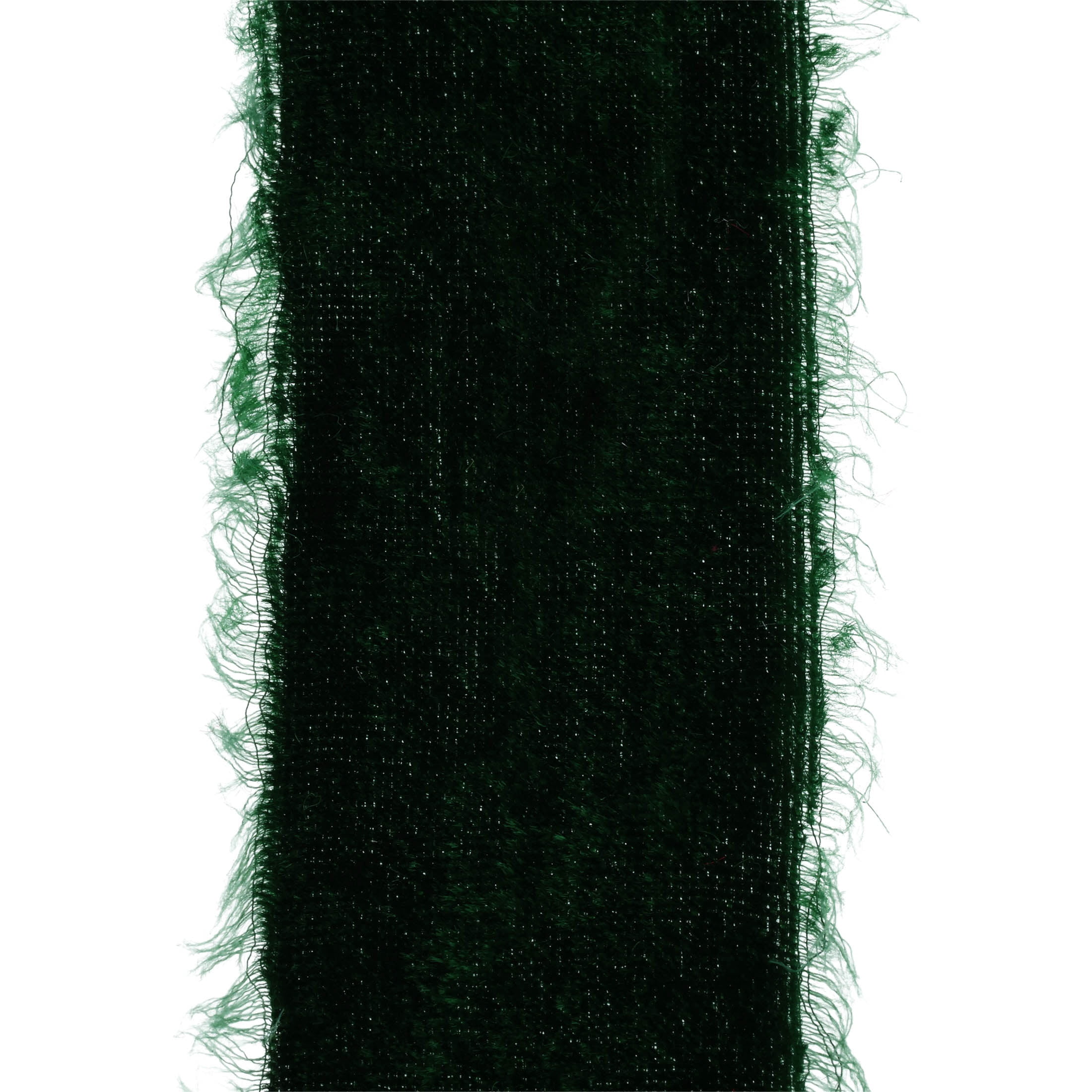 My Texas House Green Velvet Christmas Ribbon, 12'